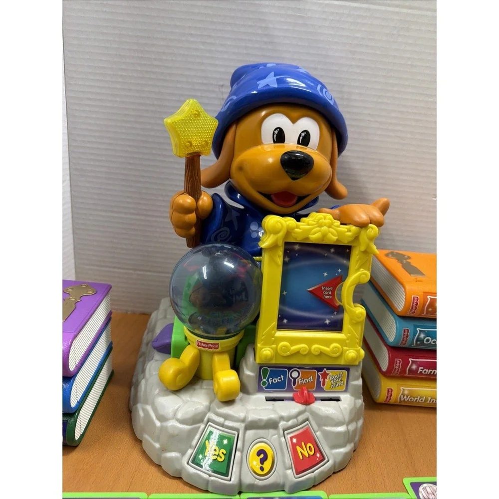 QUIZARD Game Educational Ages 3-7 The Learning Wizard System W/7 Books & Cards